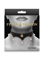 Fetish & Fashion Jezebel: Halsfessel, schwarz