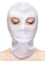 Fetish & Fashion Eyes Hood: Kopfmaske, weiß