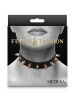 Fetish & Fashion Medusa: Halsfessel, schwarz