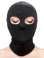 Fetish & Fashion Eyes Hood: Kopfmaske, schwarz